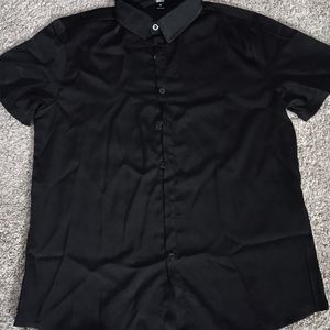 Black Button Down Shirt